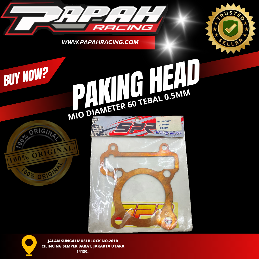 PAKING HEAD MIO DIAMETER 60 TEBAL 0.5MM